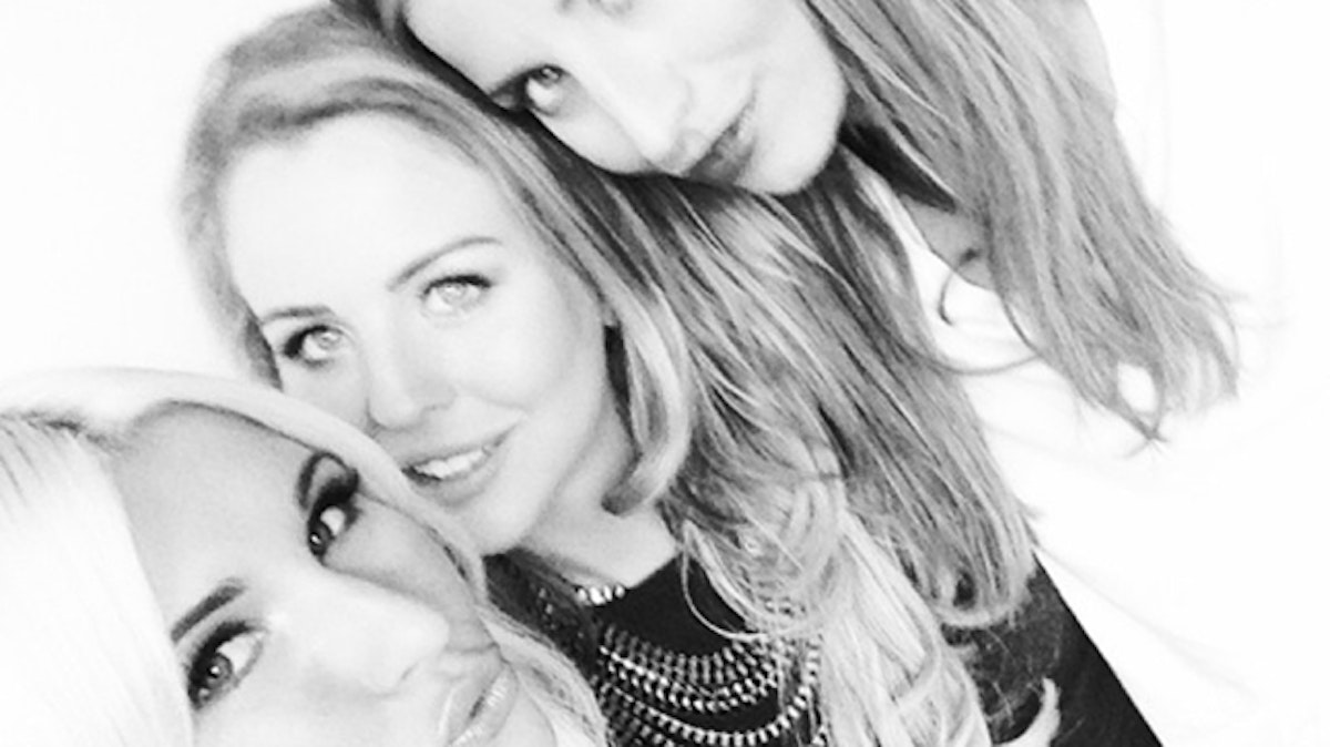 Billie Faiers Takes Towie Selfie With Fellow Cast Members Ferne Mccann And Lydia Bright